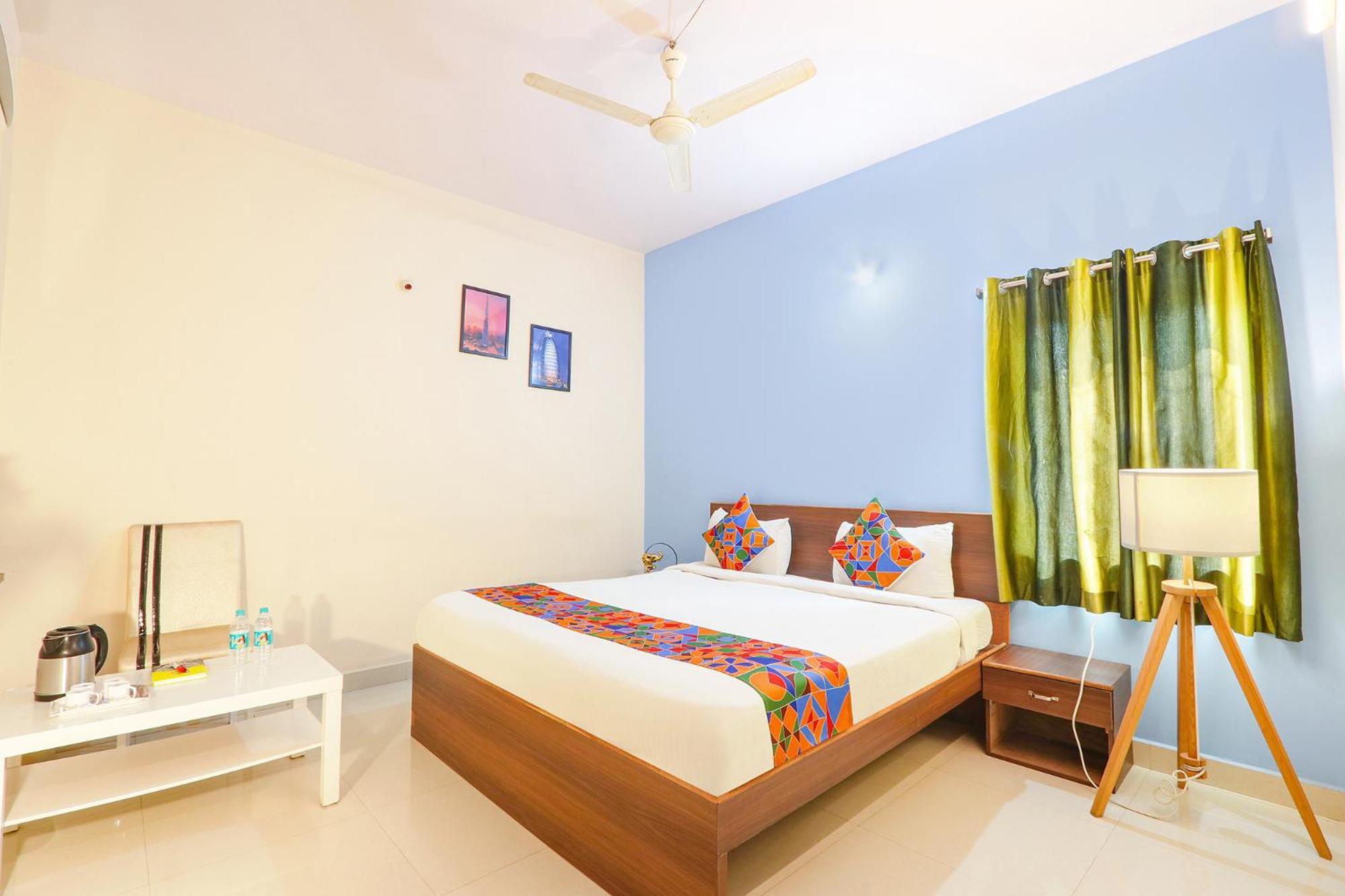 Fabhotel Namaha Suites - Nr Hyderabad International Airport, Shamshabad Bagian luar foto