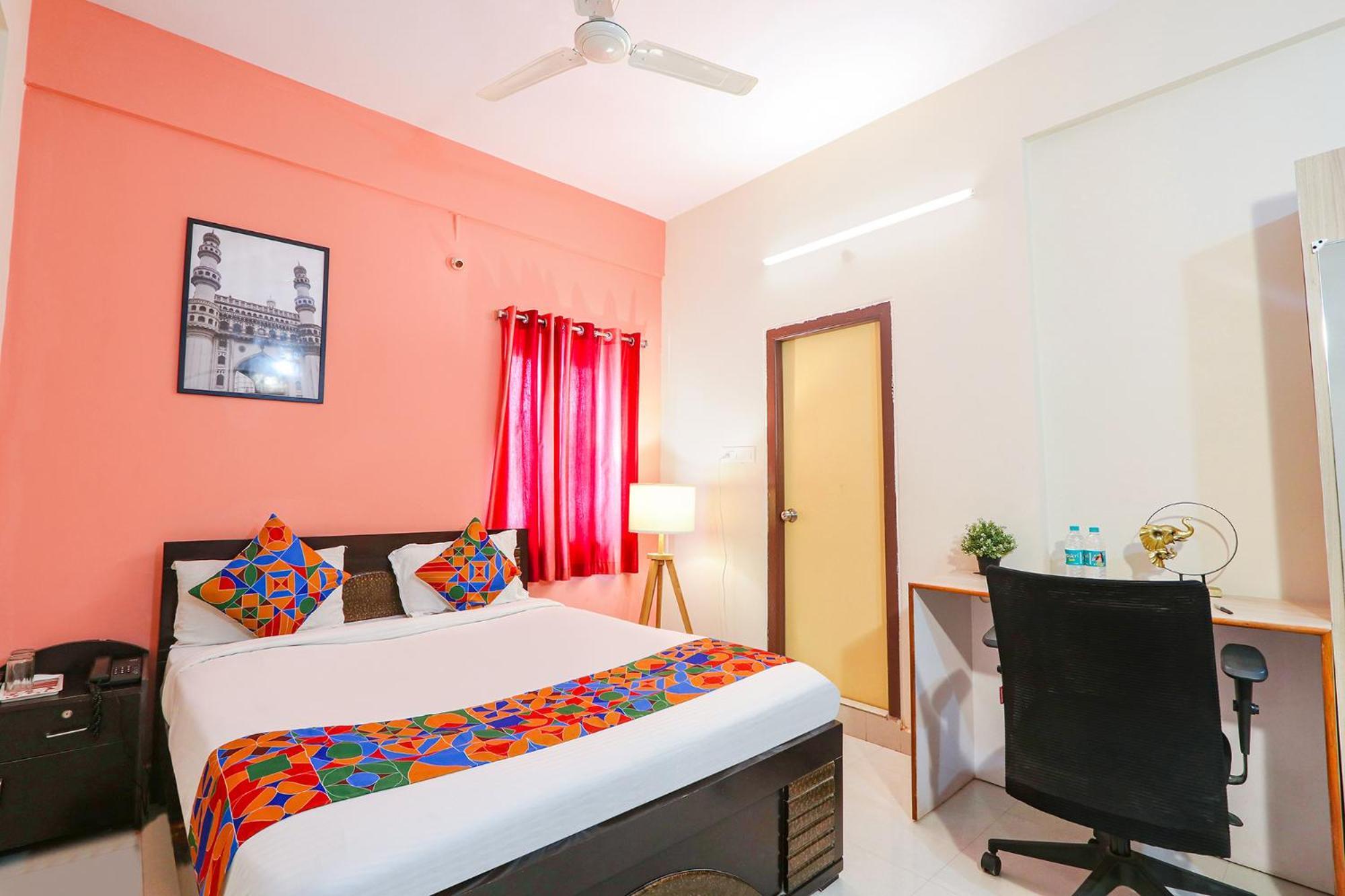 Fabhotel Namaha Suites - Nr Hyderabad International Airport, Shamshabad Bagian luar foto