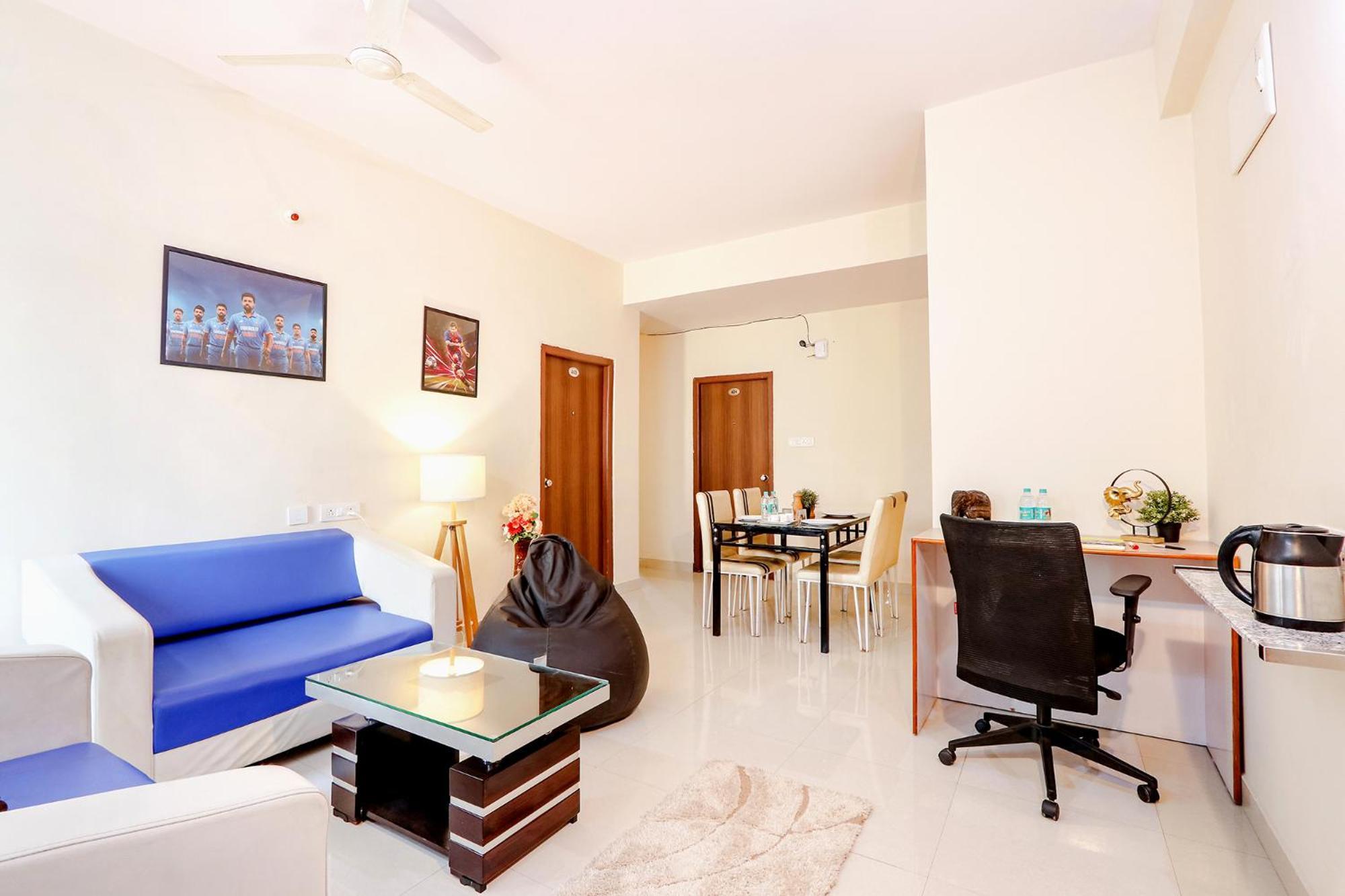 Fabhotel Namaha Suites - Nr Hyderabad International Airport, Shamshabad Bagian luar foto